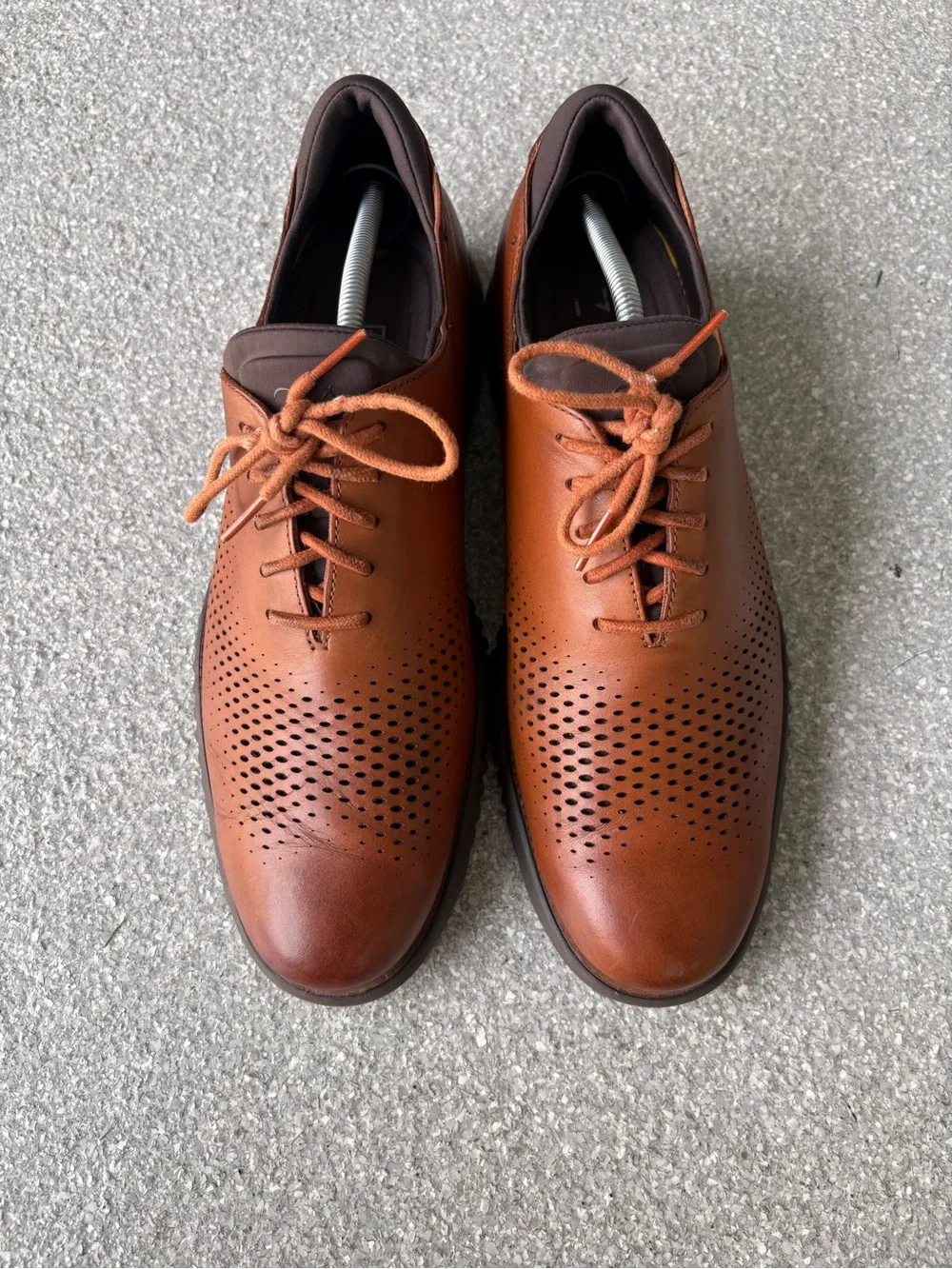 Cole Haan Men's 2.ZERØGRAND Laser Wingtip Oxfords size 11.5